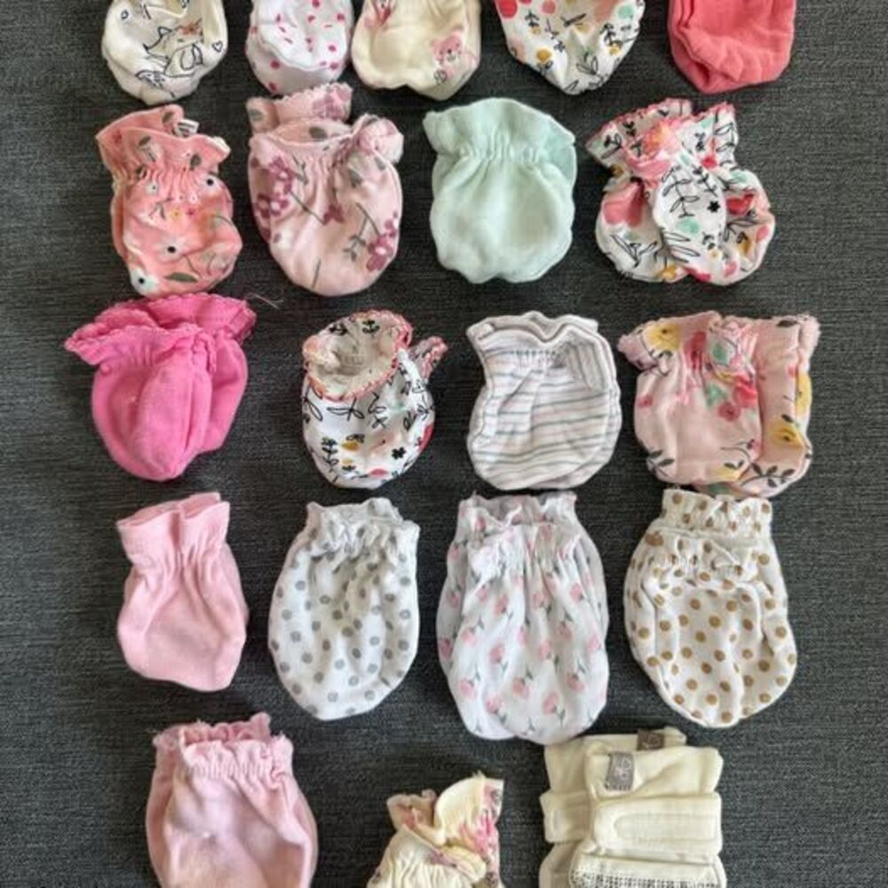 Baby Scratch Mittens Bundle